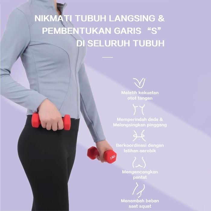 iapxh- Dumbell 3Kg /Dumbel / Barbel 3Kg Gym Fitness Dumbell 2Kg Dumbell 1Kg / Barbel Mini /