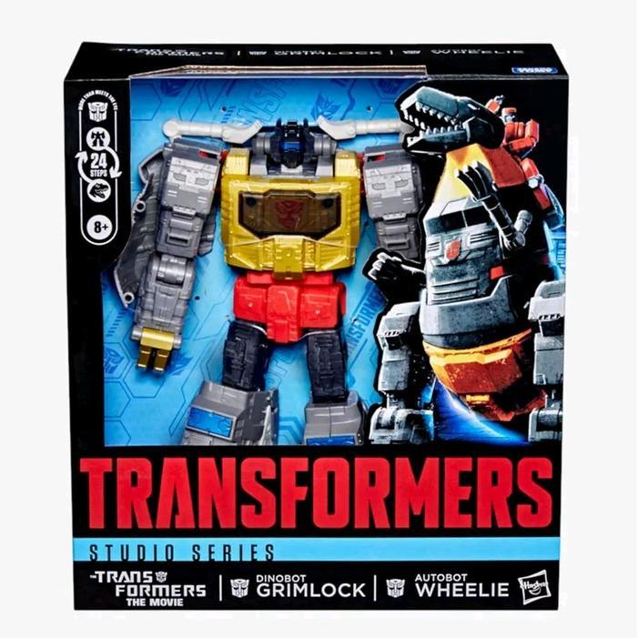 Transformers Studio Series 86 Dinobot Grimlock With Autobot Wheelie Leader Class G0485