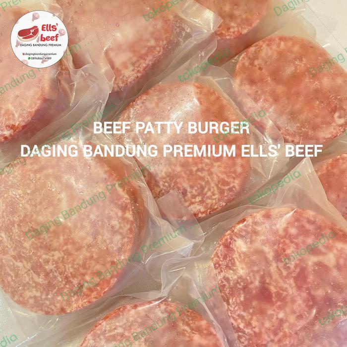 Beef Patty Burger Premium Daging Sapi halal