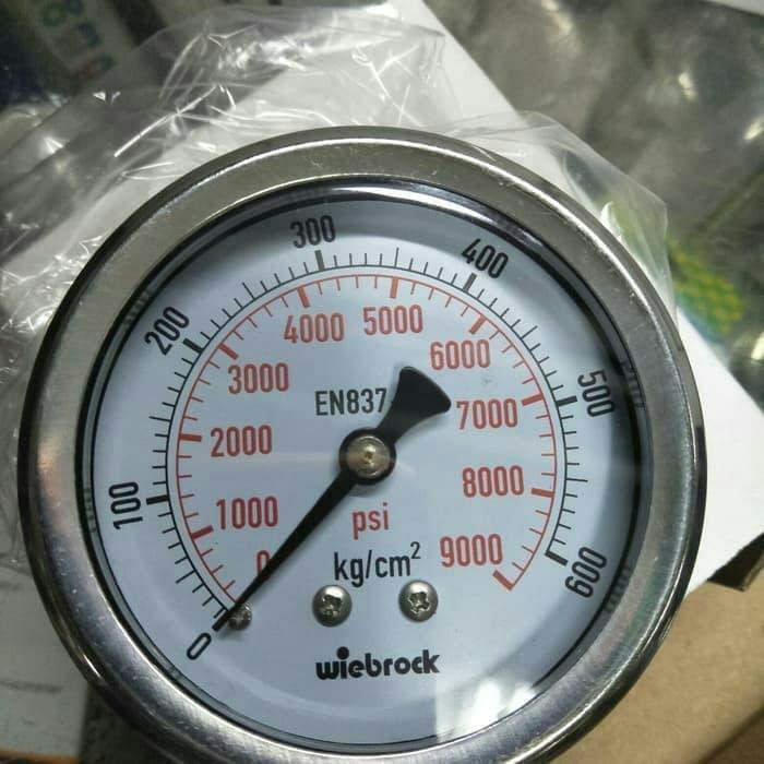 Pressure Gauge Stainless 600Kg 2 1/2"Inch Pressure Gauge Raket