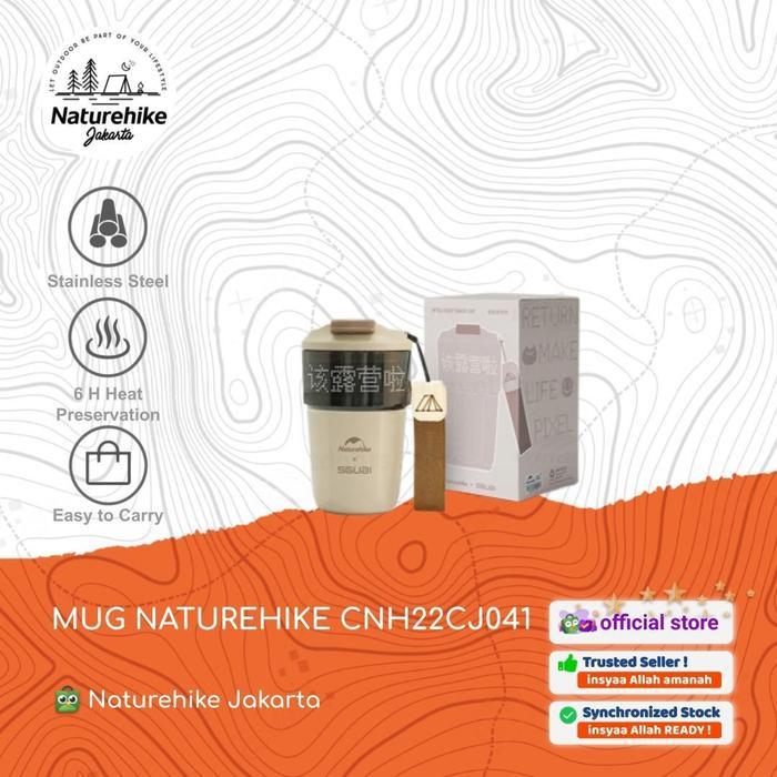 MUG / THERMOS / TUMBLER PORTABLE PANAS DINGIN NATUREHIKE CNH22CJ041