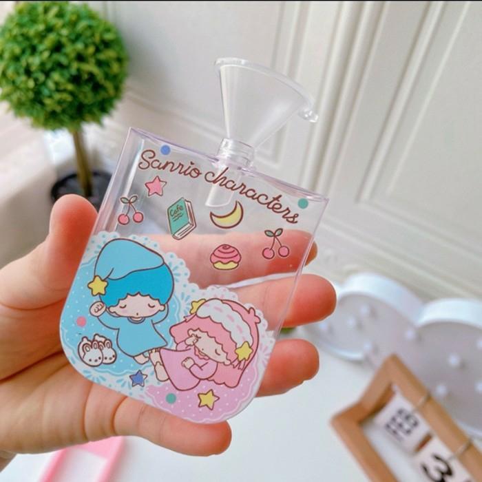 New- Gantungan Tas Tempat Hand Sanitizer Spray Sanrio (Botol+Gantungan)