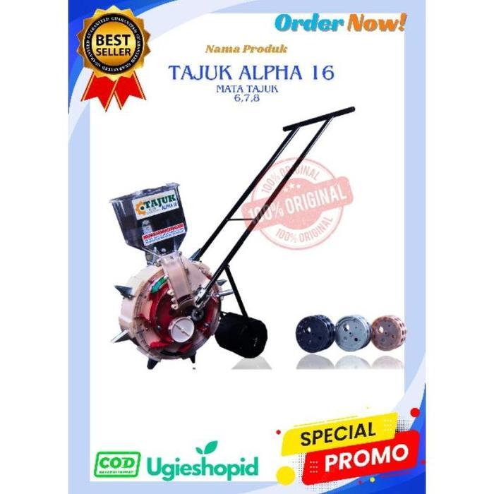 TAJUK ALPHA 16 / Alat tanam jagung / Otok jagung / Mesin tanam jagung TAJUK ALPHA 16 100% ORIGINAL -