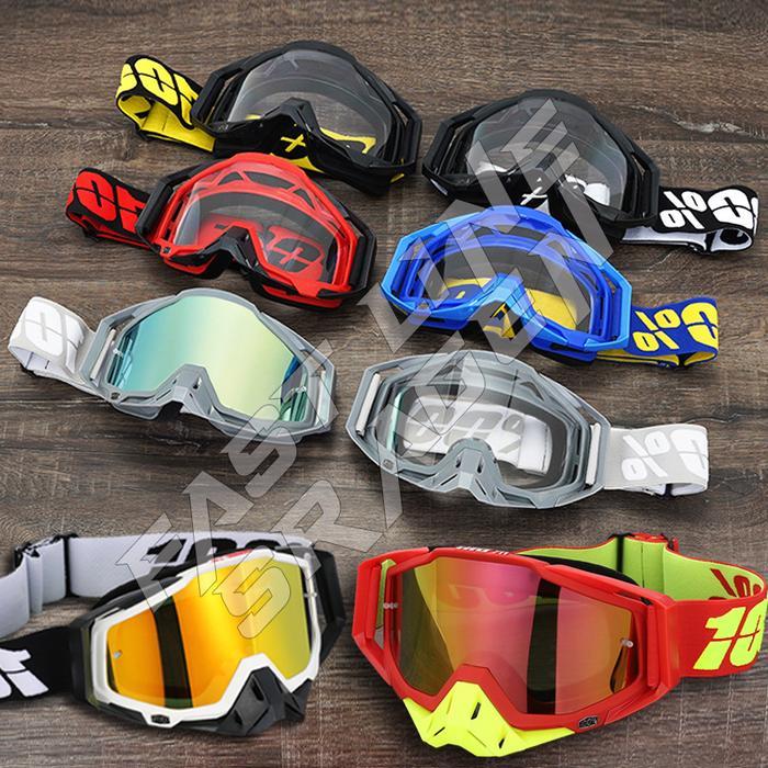 GOGGLE 100% KACAMATA HELM TRAIL KLX CRF SUPERMOTO TRABAS MOTOCROSS KACAMATA OLAHRAGA