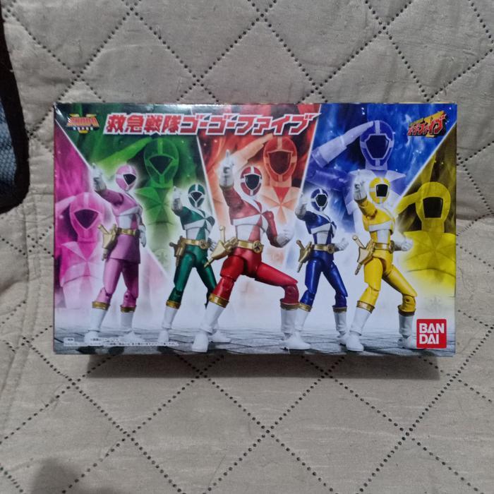 Shodo Power Rangers Lightspeed Rescue gogo v squadron ranger