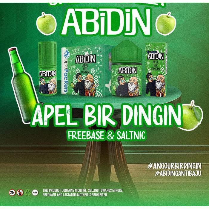 ABIDIN V3 APEL BIR DINGIN 60ML 3MG FREEBASE