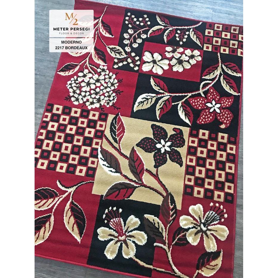 Karpet Moderno 230 x 310 cm 2217 Bordeaux