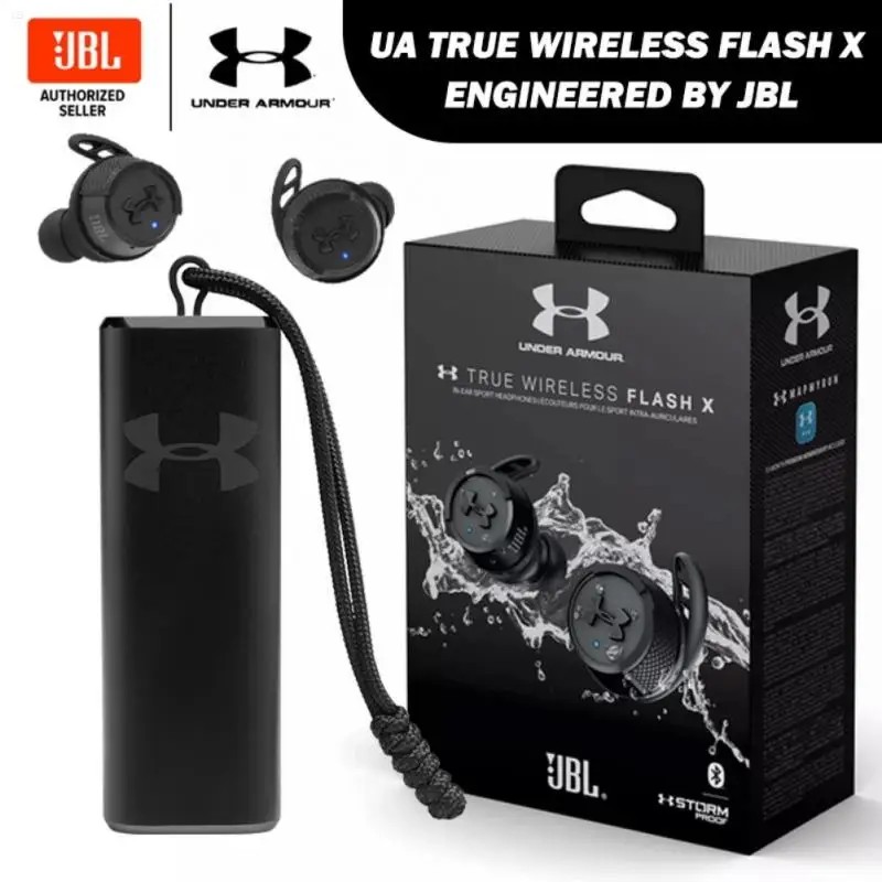 Original Jbl Under Armour Project Rock True Wireless Flash Earbuds