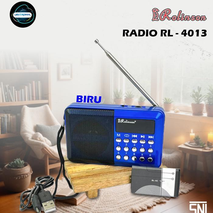 Speaker Radio Portable / Radio Mini Senter Mitsuyama Ms-4022