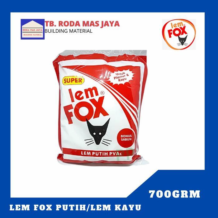 naturplus- Lem Fox Putih/Lem Kayu/Lem Fox Bungkusan 700Gr