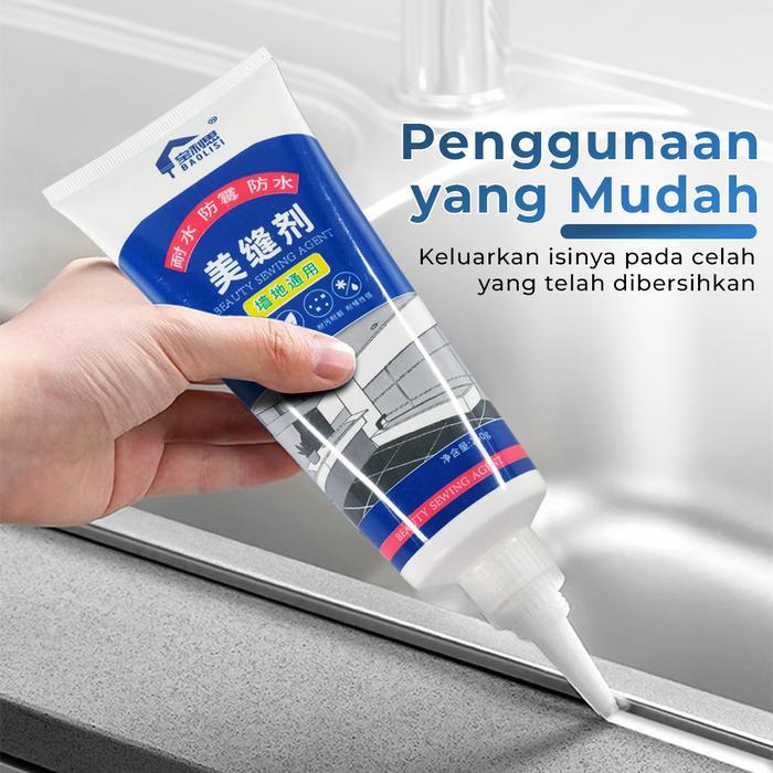 Sealant Cream Kloset Duduk Wastafel Lem Material Anti Air Bocor Jamur