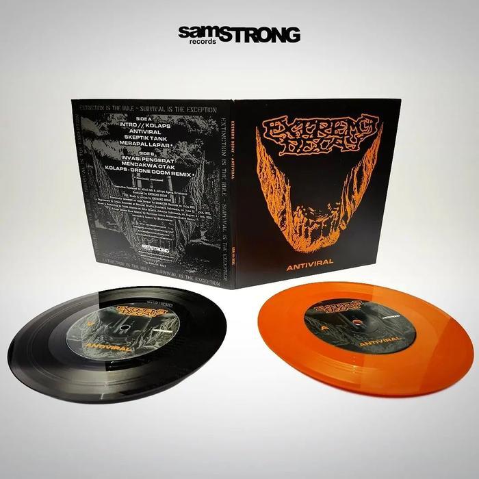 VINYL EXTREME DECAY COLOUR ORANGE VINYL 7 LIMITED