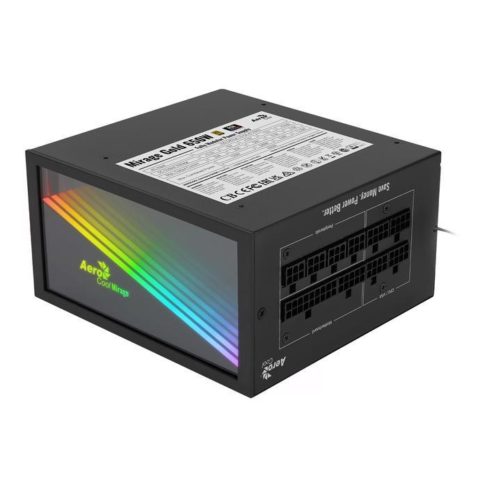 AEROCOOL MIRAGE GOLD 650W RGBFULLY MODULAR 80 PLUS GOLD PSU