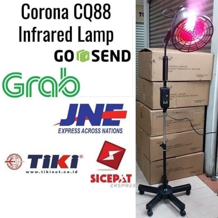 LAMPU INFRARED BERDIRI CORONA CQ88 , CQ-88 INFRARED LAMP STAND