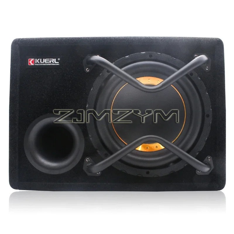 - 10 Inch Active Subwoofer 12V 2000W High-Power Car Audio Modified Speaker Car Subwoofer Auto