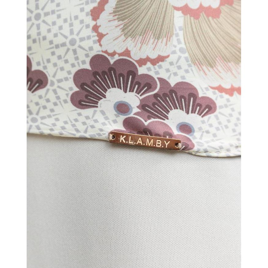 New- Emily Blouse in Rosy Peach - Wearing Klamby