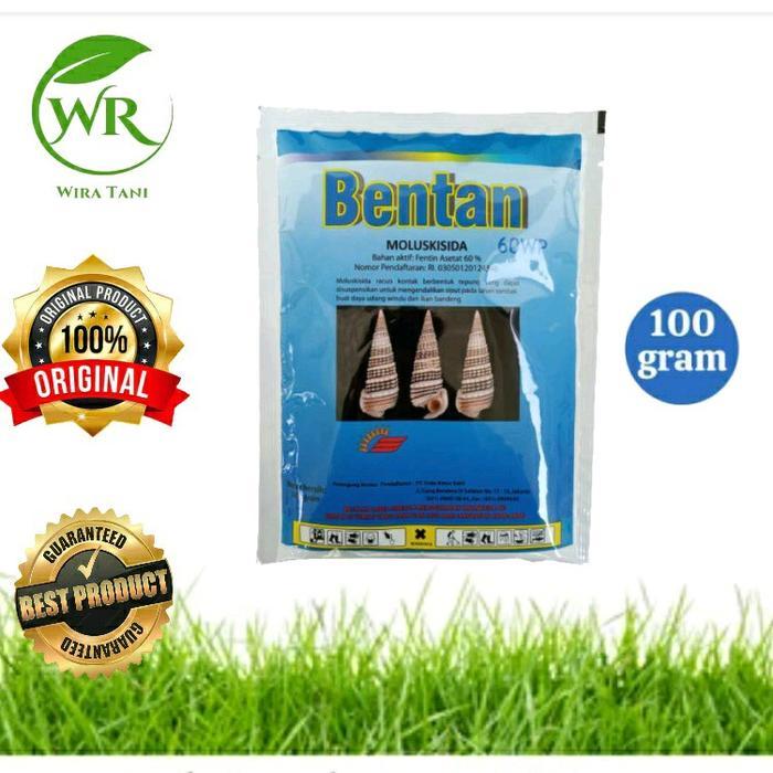 Bentan 60 WP 100 Gram moluskisida racun keong, keong mas, Siput