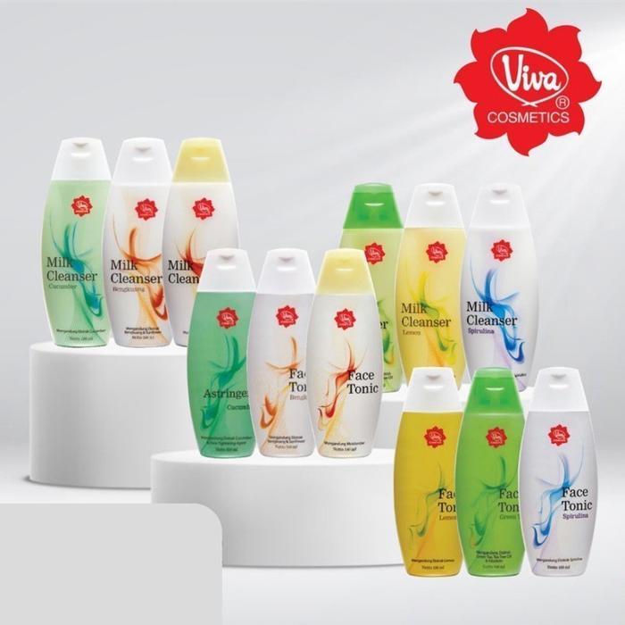 gss PAKET VIVA 6 in 1 Paket perawatan untuk Kulit Kering / Kulit Berjerawat / Kulit Berminyak /