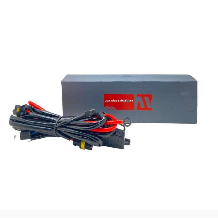 Kabel Relay Lampu Hid Autovision Controller Carbon Bohlam Hid H4 12V