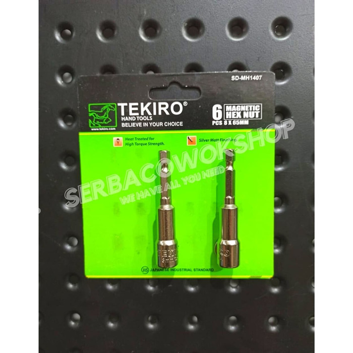 News Tekiro Obeng Sock Roofing 8 x 65 mm Mata Bor Sock Baja Ringan SATUAN