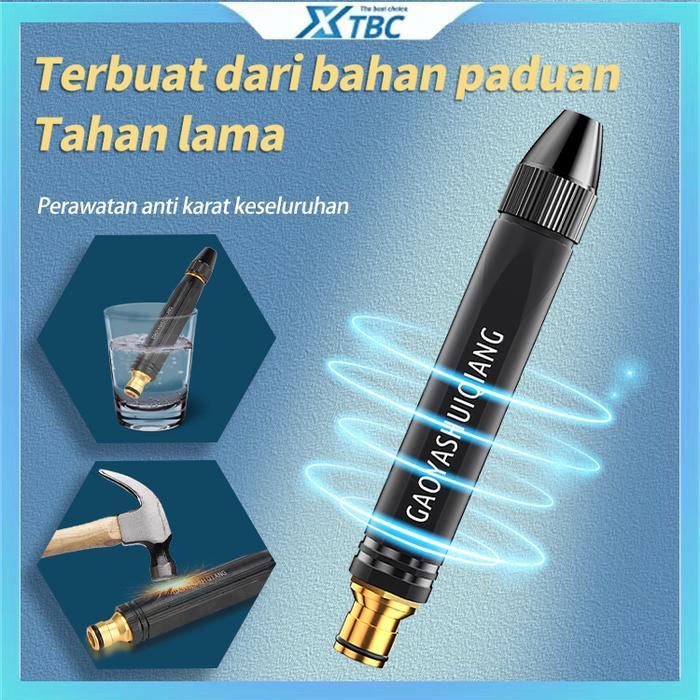 News XTBC Kepala Semprotan Air Tanpa Selang Semprotan Air Cuci Mobil/ Alat Semprotan Air Steam Cuci