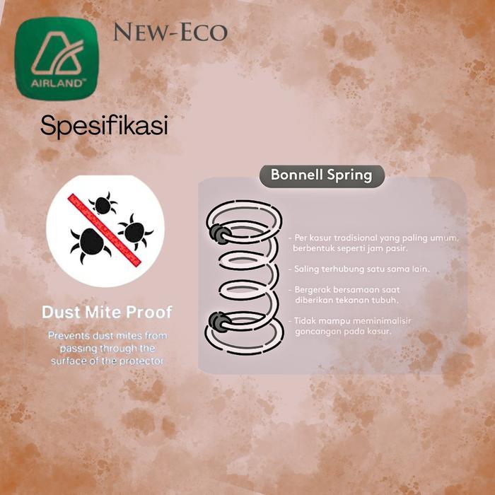 Airland Kasur Springbed New Eco - Full Set 180X200