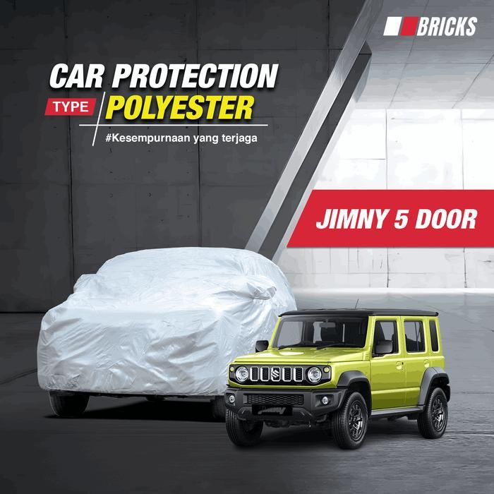 Polyester Cover Jimny 5 Door Penutup Mobil Awet dan Tahan Panas -BRICKS