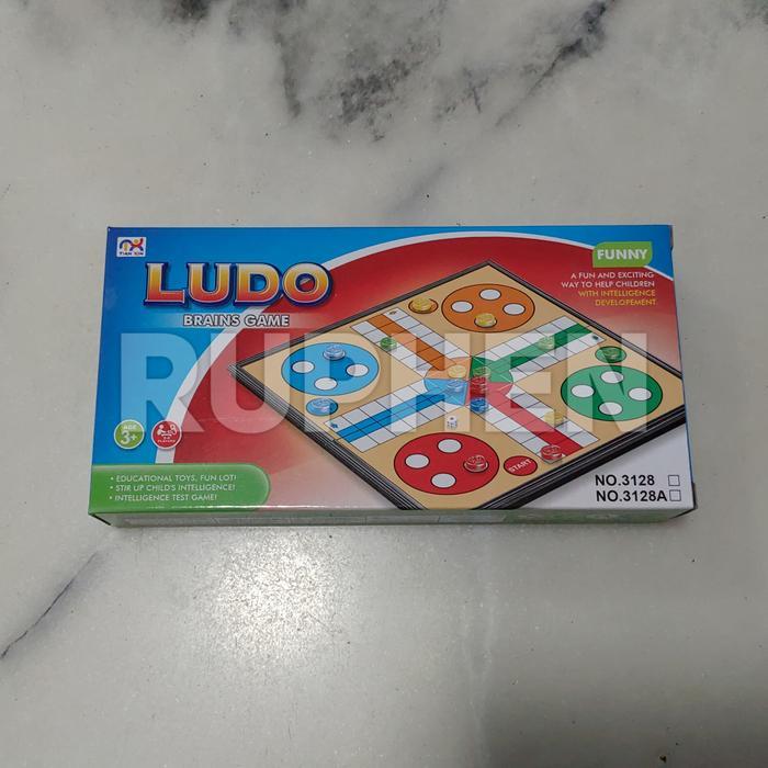 4606- Ludo Magnet Ukuran Medium Board Game Mainan Anak