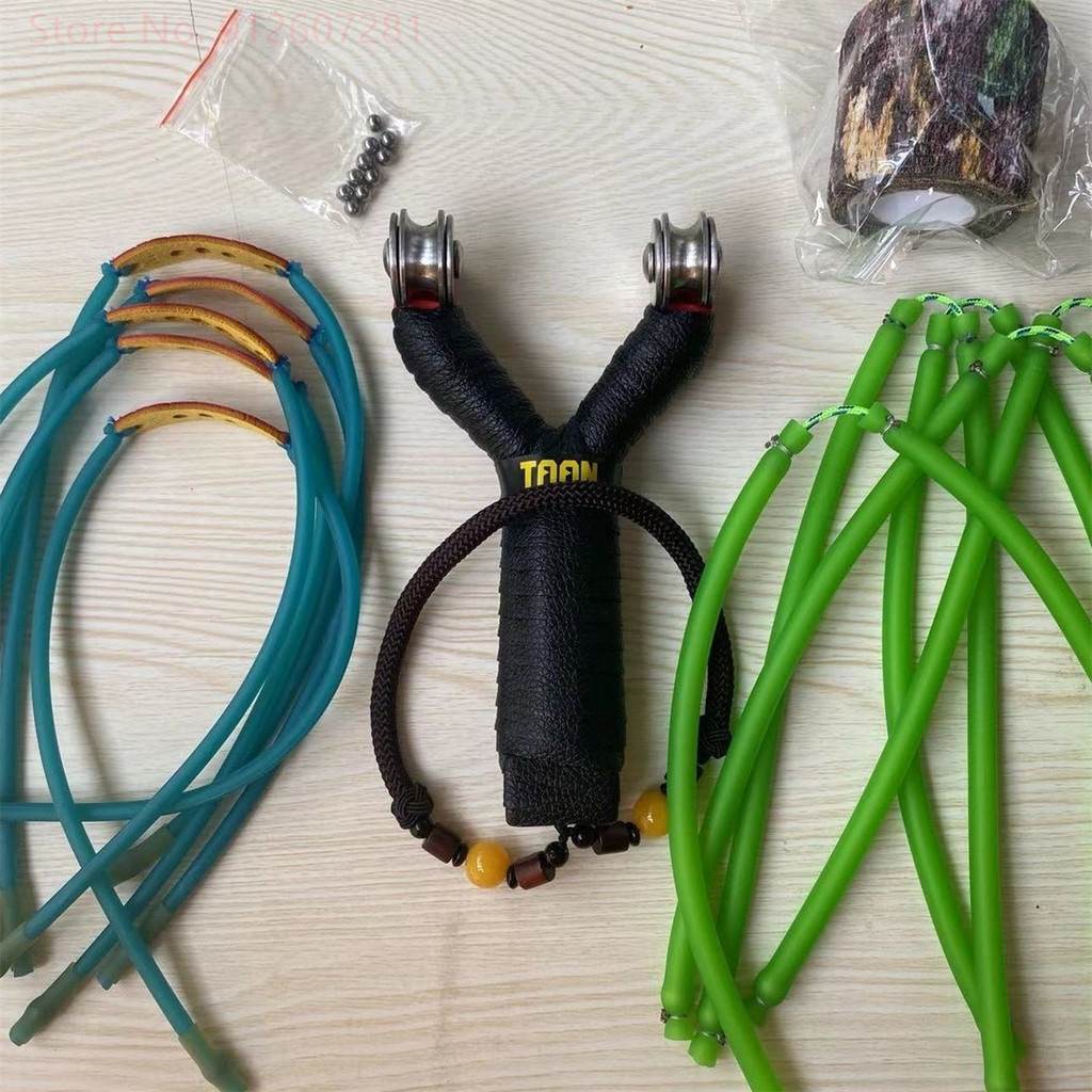 Professional Hunting Slingshot With Pulley New Outdoor Fishing Catapult Toy Crossbow Equip High