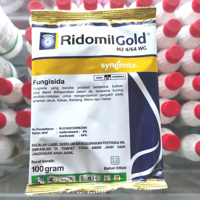 HS7 Ridomil Gold RidomilGold MZ 4/64 WG Fungisida Sistemik Kontak 100 Gr EKSLUSIFSH654