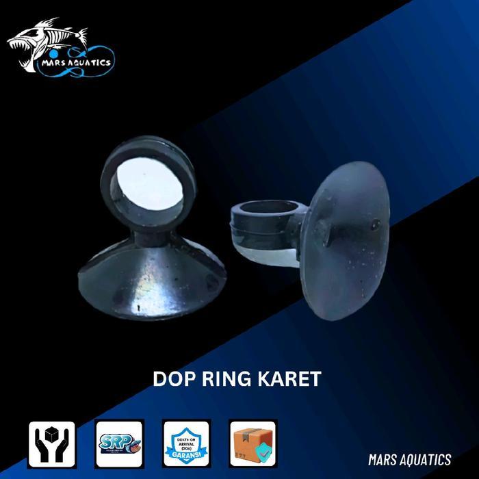 Dop Ring Karet Dop Pipa Filtrasi Aquarium / Pipa Lampu Aquarium Aksesoris Aquarium