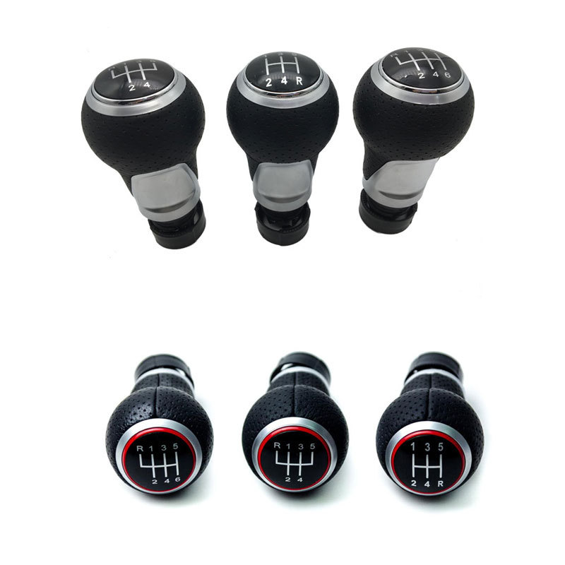 5 Gear 6 Speed Car Shift Gear Knob 12Mm For Audi A3 A4 S4 B6 B7 Passat B5 3Bg Passat B6 B7 Cc 3C