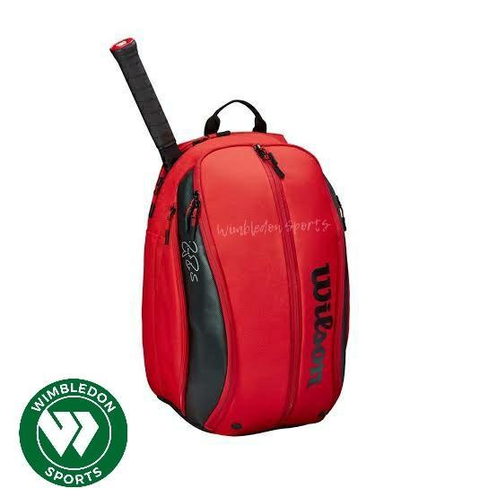 TAS BACKPACK WILSON FEDERER DNA RED / TAS WILSON RF DNA