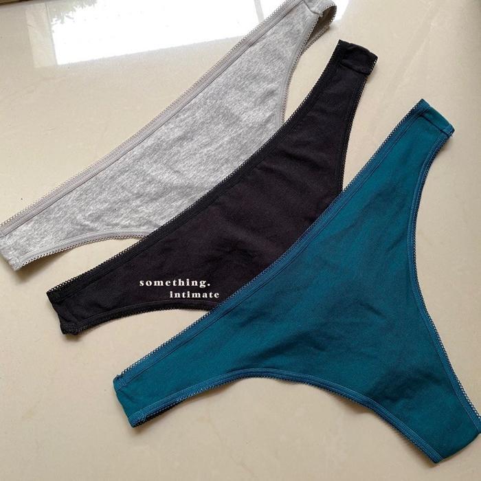 MAIDENFORM C&A Organic Cotton Thong Celana Dalam G string CD Katun Murah Branded Sale Original