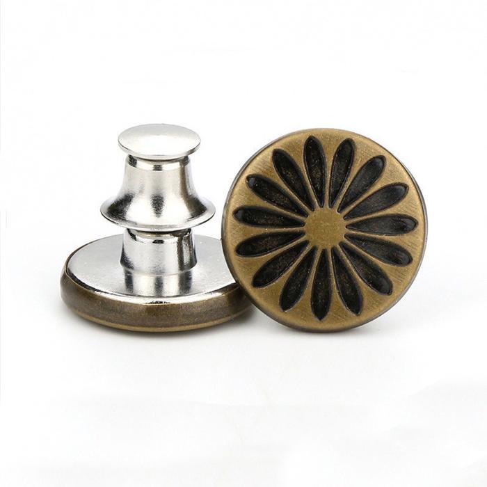 Kancing Pengecil Jeans Unisex / Kancing Jeans Dapat Dilepas / Kancing Celana Copot Pasang