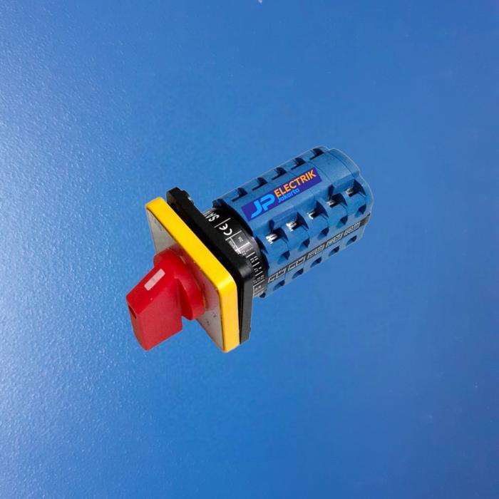 Termurah Selector Switch Sa16 Plate 0-1-2-3 3Pole Rotary Switch 4 Posisi 3 Pole Sa-16-4-3 Terlaris