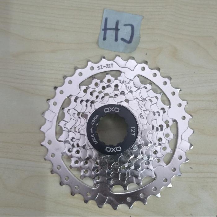 Sprocket Oxo 7 Speed 32T 11-32T Sloop Cassete