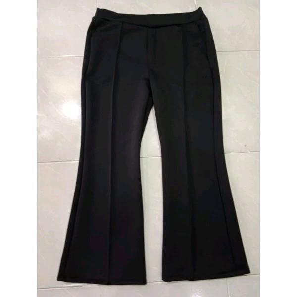 OTWARE- Celana Cutbray Wanita Panjang Model Jahitan Cubit Bahan Kain Scuba