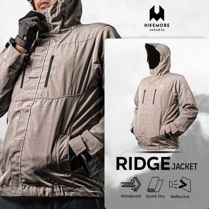 HIKEMORE Jaket Pria Hiking Gunung Hikemore Ridge Outdoor Original