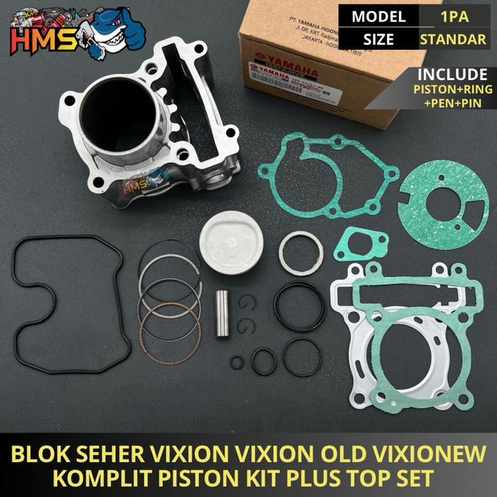 Blok Seher Komplit Vixion Vixion New Vixion Old 1Pa Plus Piston Kit Ring Seher Sepaket