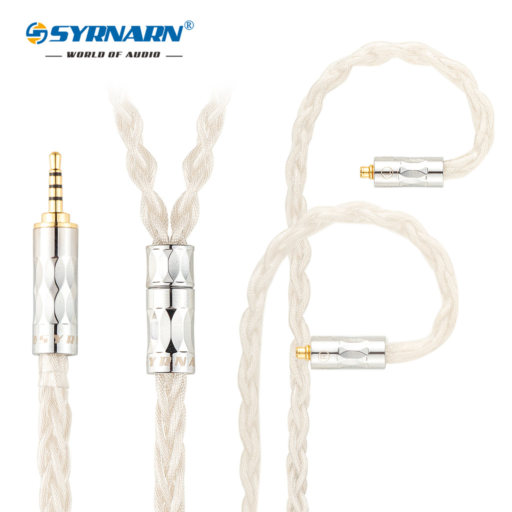 Syrnarn Detachable Iems 2Pin-0.78 Mmcx Qdc 6N Occ Copper Hifi With