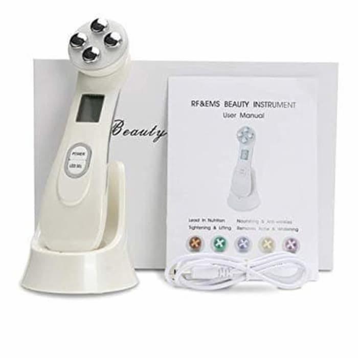 alat pijat wajah RF EMS mesotherapy rejuvenation led photon