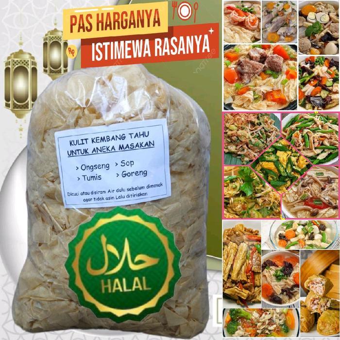 News Kembang Tahu Kering untuk aneka masakan/kulit kembang tahu