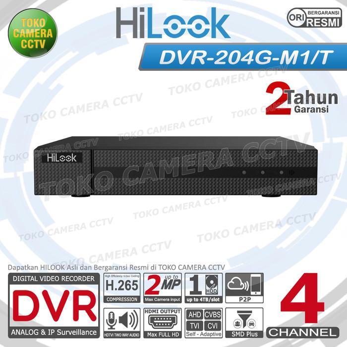 Dvr Recorder Cctv Hilook 4 Channel Cctv Hilook 4Ch 2Mp