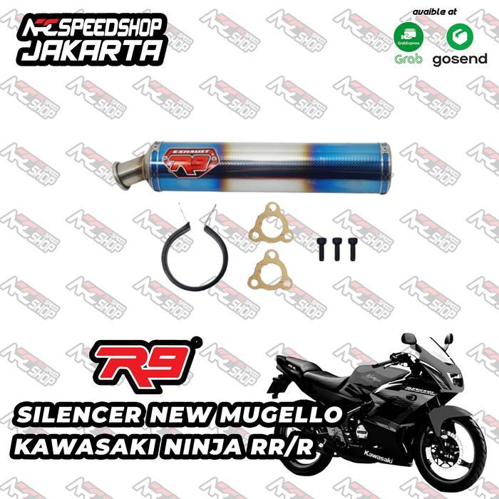SILENCER Knalpot R9 Neo Mugello Ninja RR/R - Silencer only