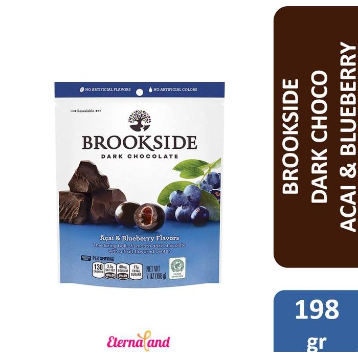 idom- Brookside Dark Chocolate - Cokelat Brookside Impor Usa Aneka Rasa