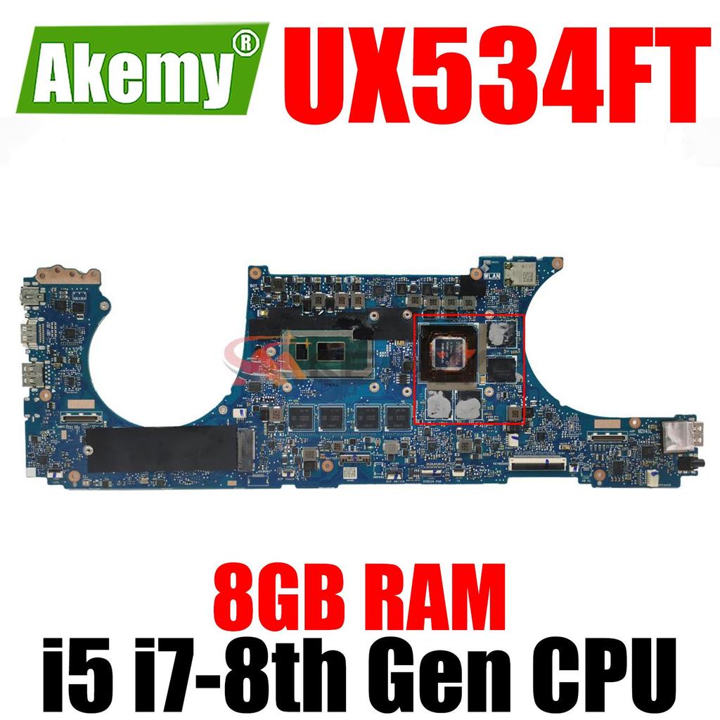For Asus Motherboard Zenbook Bx534Fa Bx534Fac Bx533Fac Rx534Fac Ux534Fb Ux534Fc Ux534Ftc Ux534Far