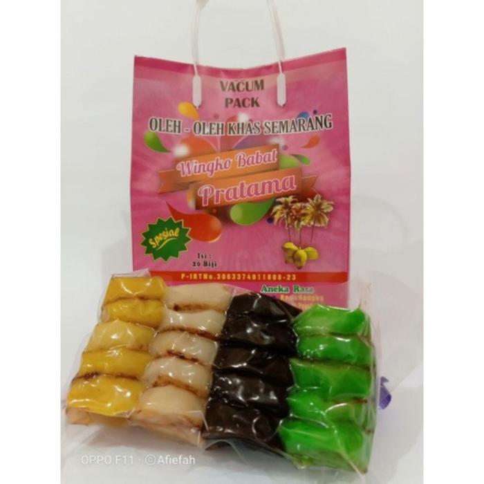 BakeID- Wingko Babat Pratama Asli Semarang Kue Lembut Enak Legit Isi 20 Pcs