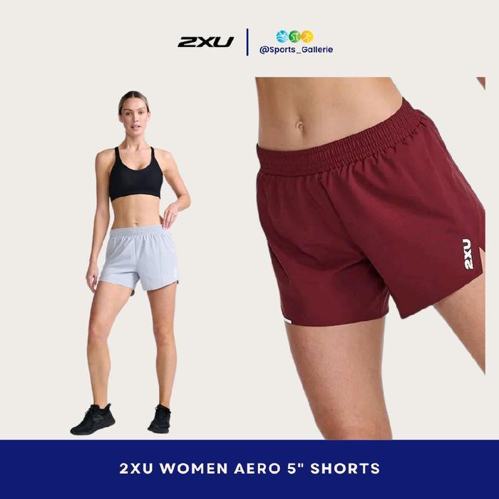 PROMO 2XU Women Aero 5 Shorts /celana lari
