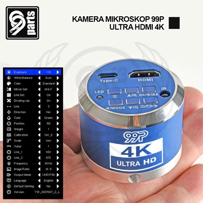 KAMERA MIKROSKOP ULTRA HD 4K / KAMERA MIKROSKOP TRINOKULER 99P 4K ULTRA HD / KAMERA MIKROSKOP 4K /